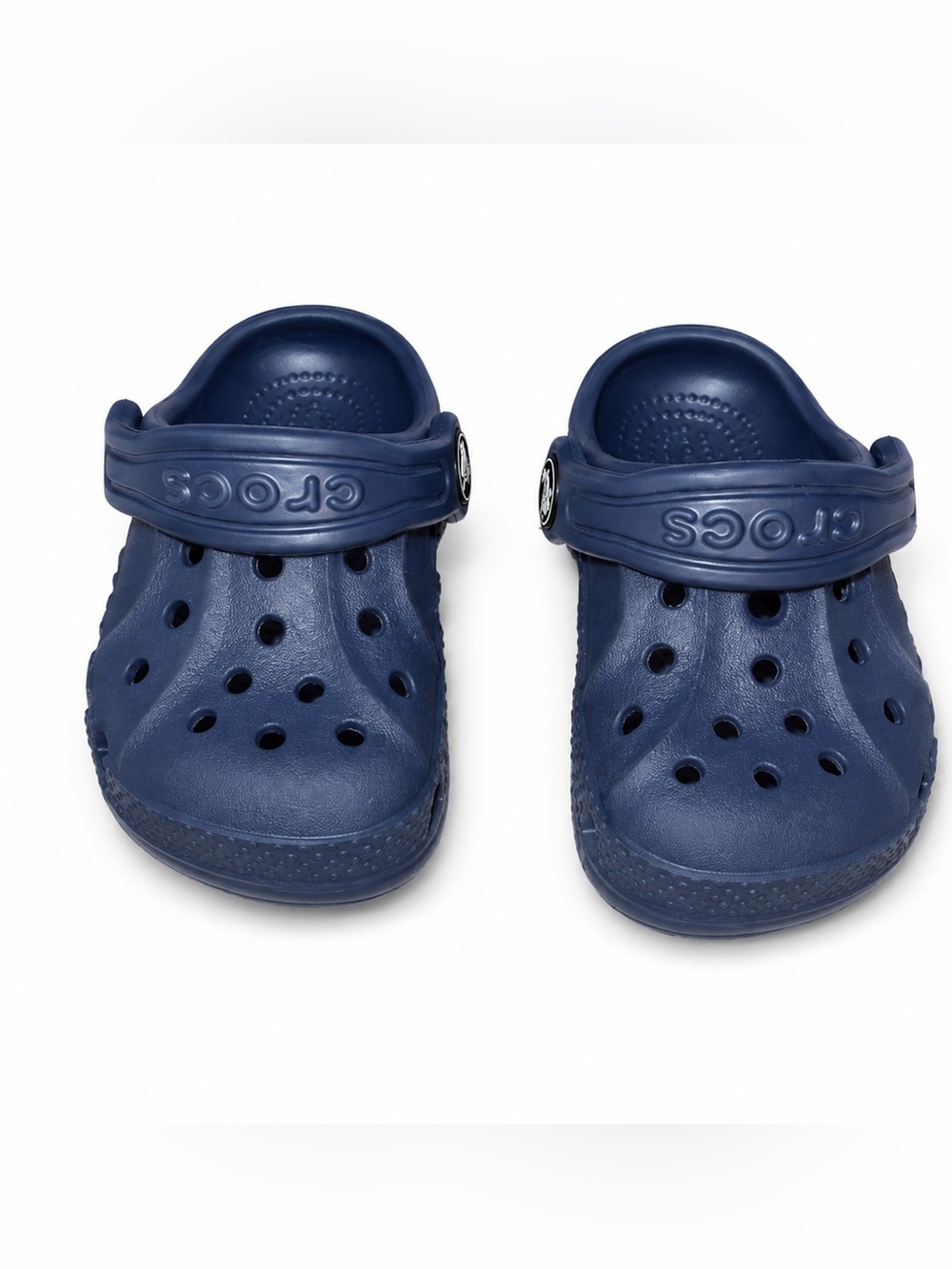 Crocs Baby & Toddler Baya Clogs – Navy Blue | Size 4